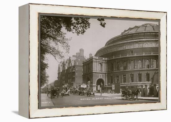 General View of the Royal Albert Hall-English Photographer-Framed Premier Image Canvas