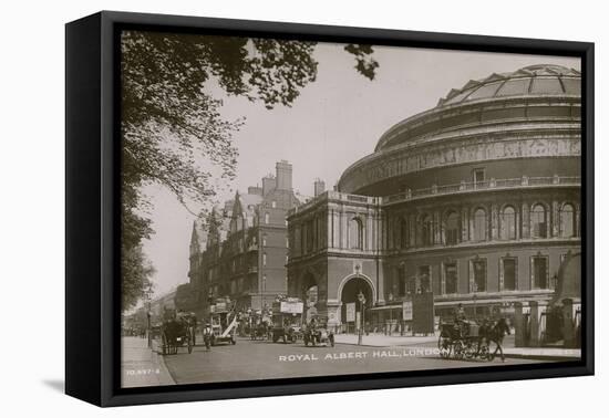 General View of the Royal Albert Hall-English Photographer-Framed Premier Image Canvas