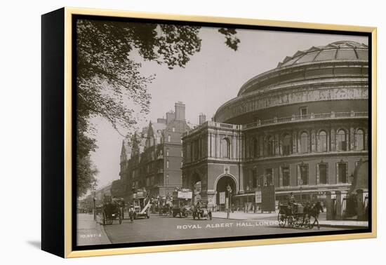 General View of the Royal Albert Hall-English Photographer-Framed Premier Image Canvas