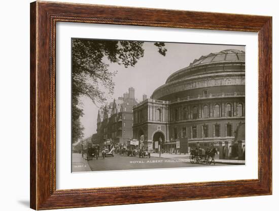 General View of the Royal Albert Hall-English Photographer-Framed Photographic Print