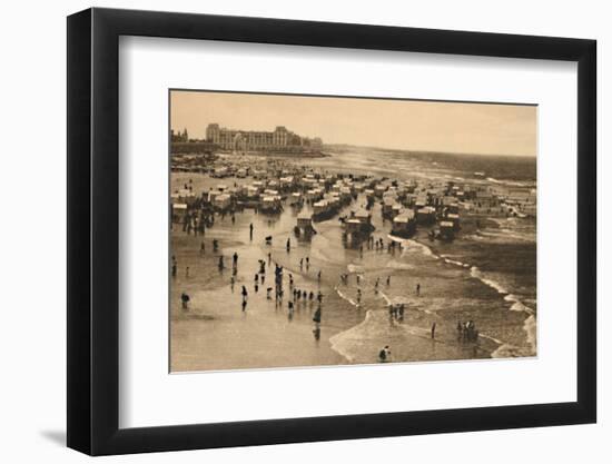 'General View of the Strand at Bath-time', c1928-Unknown-Framed Photographic Print