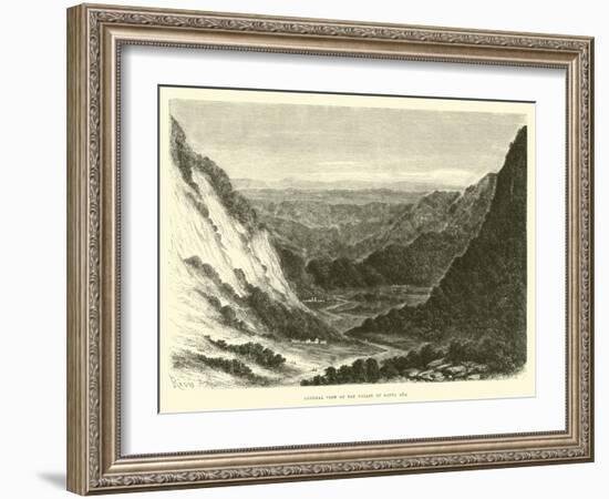 General View of the Valley of Santa Ana-Édouard Riou-Framed Giclee Print