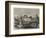 General View of the Works for the London, Chatham, and Dover Railway Bridge at Blackfriars-null-Framed Giclee Print