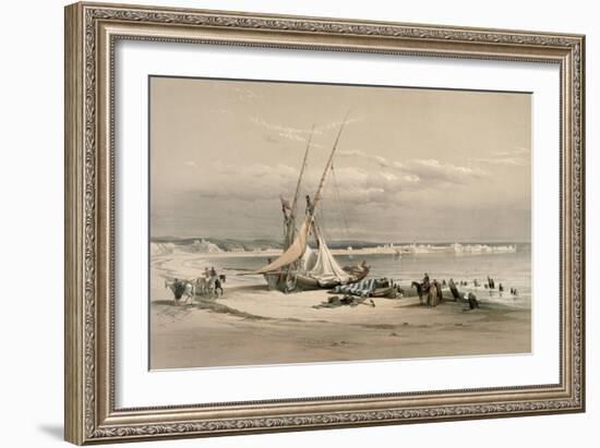 General View of Tyre-David Roberts-Framed Giclee Print