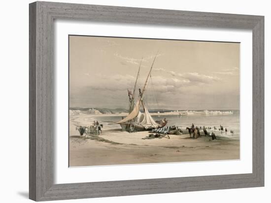 General View of Tyre-David Roberts-Framed Giclee Print