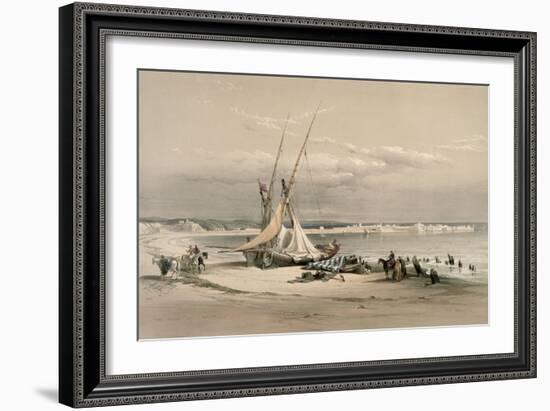 General View of Tyre-David Roberts-Framed Giclee Print