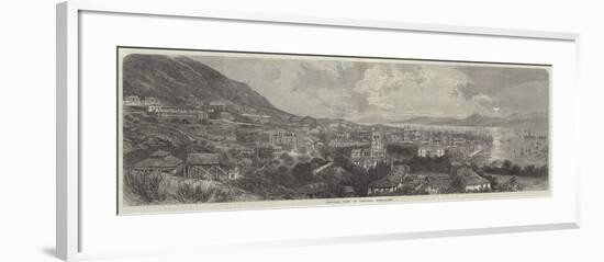 General View of Victoria, Hong-Kong-null-Framed Giclee Print