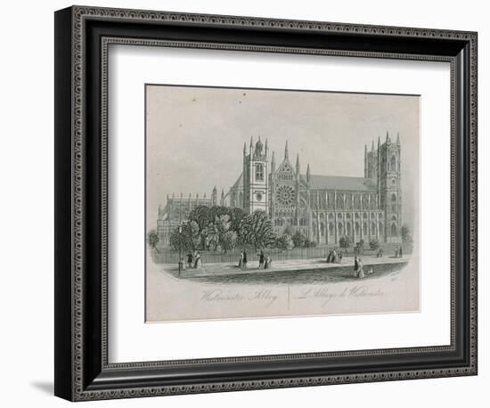 General View of Westminster Abbey-null-Framed Giclee Print