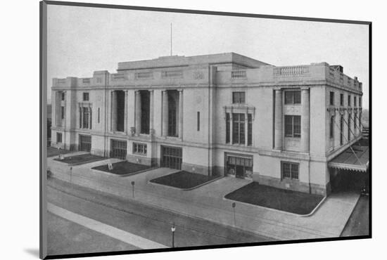 General view - Union Terminal Station, Dallas, Texas, 1922-null-Mounted Photographic Print