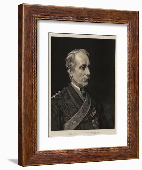 General Viscount Wolseley-Frank Holl-Framed Giclee Print