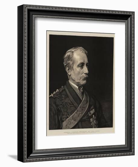 General Viscount Wolseley-Frank Holl-Framed Giclee Print