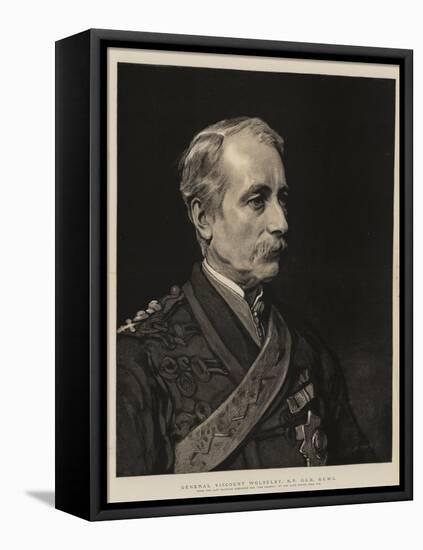 General Viscount Wolseley-Frank Holl-Framed Premier Image Canvas