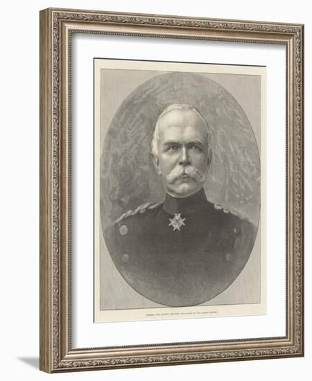 General Von Caprivi, the New Chancellor of the German Empire-null-Framed Giclee Print