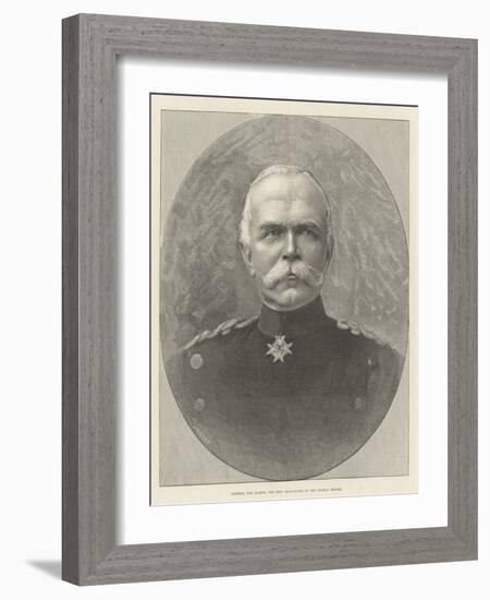 General Von Caprivi, the New Chancellor of the German Empire-null-Framed Giclee Print