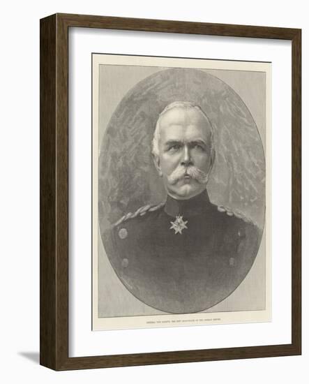 General Von Caprivi, the New Chancellor of the German Empire-null-Framed Giclee Print