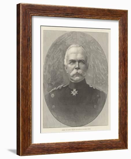 General Von Caprivi, the New Chancellor of the German Empire-null-Framed Giclee Print