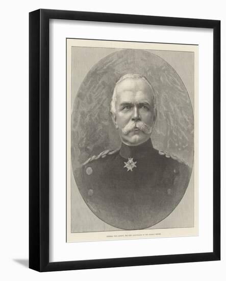 General Von Caprivi, the New Chancellor of the German Empire-null-Framed Giclee Print