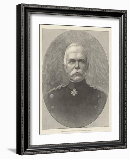 General Von Caprivi, the New Chancellor of the German Empire-null-Framed Giclee Print