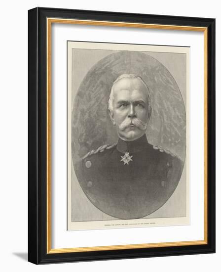 General Von Caprivi, the New Chancellor of the German Empire-null-Framed Giclee Print