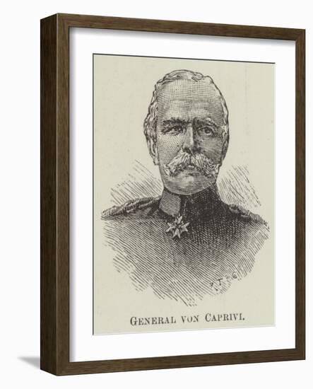 General Von Caprivi-null-Framed Giclee Print