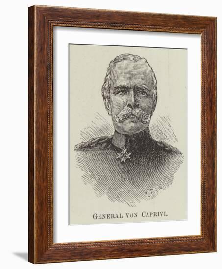 General Von Caprivi-null-Framed Giclee Print