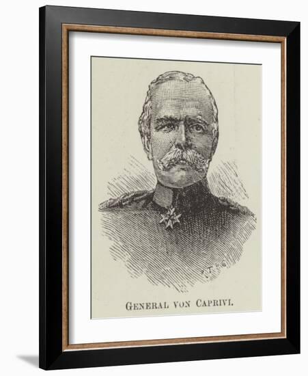 General Von Caprivi-null-Framed Giclee Print