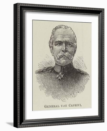 General Von Caprivi-null-Framed Giclee Print