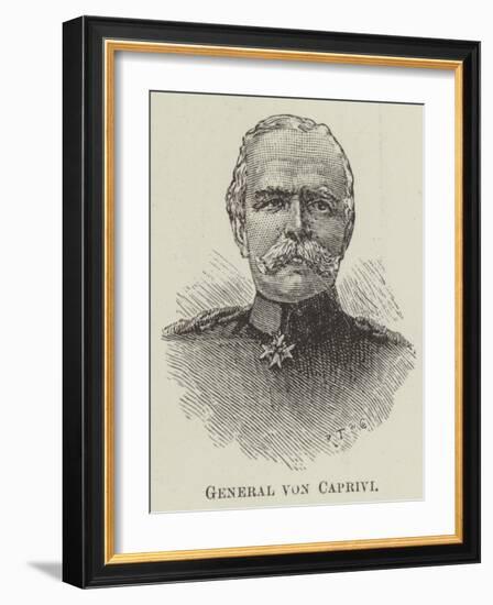 General Von Caprivi-null-Framed Giclee Print