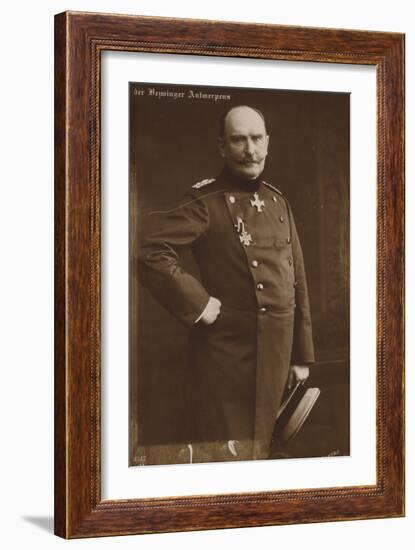 General Von Haeseler-null-Framed Photographic Print