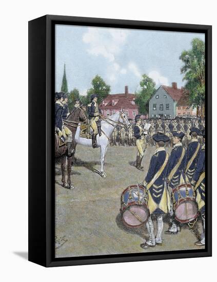 General Washington's Army in New York on July 9, 1776 by Howard Pyle, 1892-Prisma Archivo-Framed Premier Image Canvas