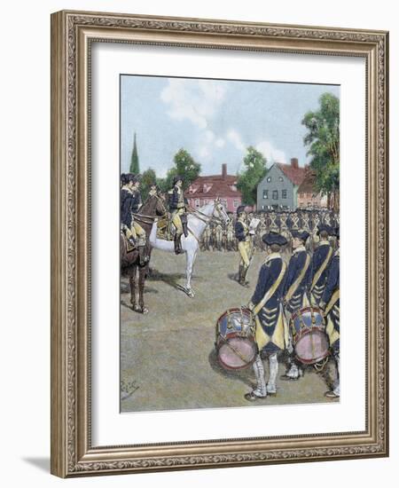 General Washington's Army in New York on July 9, 1776 by Howard Pyle, 1892-Prisma Archivo-Framed Photographic Print