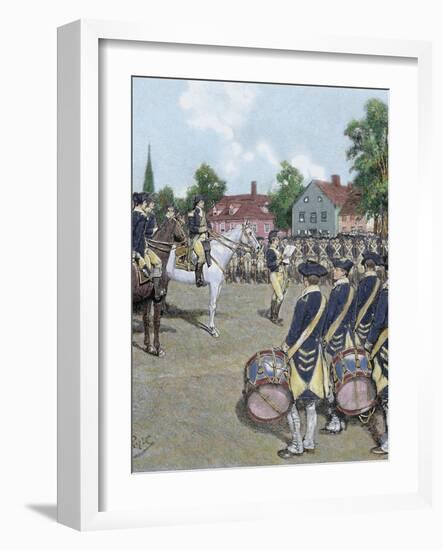 General Washington's Army in New York on July 9, 1776 by Howard Pyle, 1892-Prisma Archivo-Framed Photographic Print