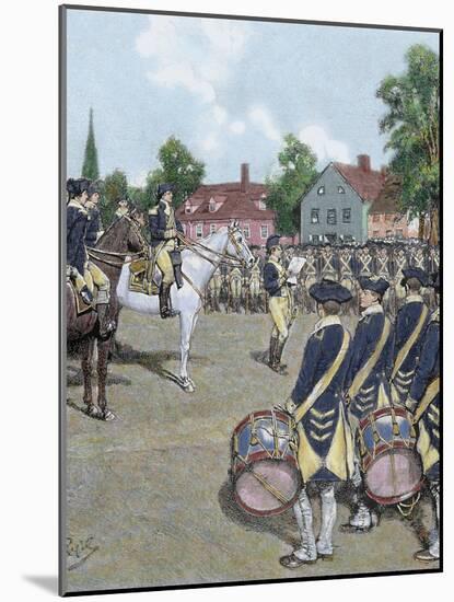 General Washington's Army in New York on July 9, 1776 by Howard Pyle, 1892-Prisma Archivo-Mounted Photographic Print