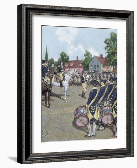 General Washington's Army in New York on July 9, 1776 by Howard Pyle, 1892-Prisma Archivo-Framed Photographic Print