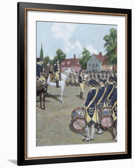 General Washington's Army in New York on July 9, 1776 by Howard Pyle, 1892-Prisma Archivo-Framed Photographic Print