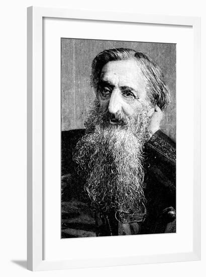 General William Booth, Evangelical Social Worker and Founder of the Salvation Army, 1894-null-Framed Giclee Print