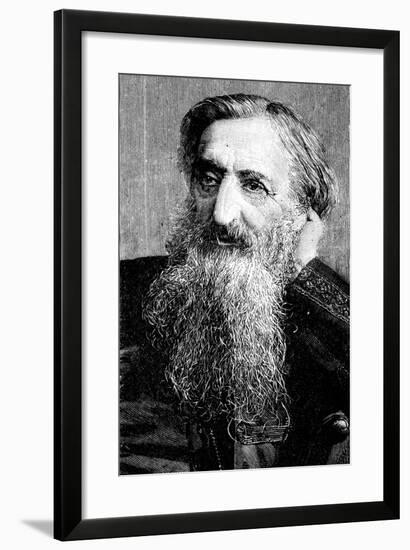 General William Booth, Evangelical Social Worker and Founder of the Salvation Army, 1894-null-Framed Giclee Print