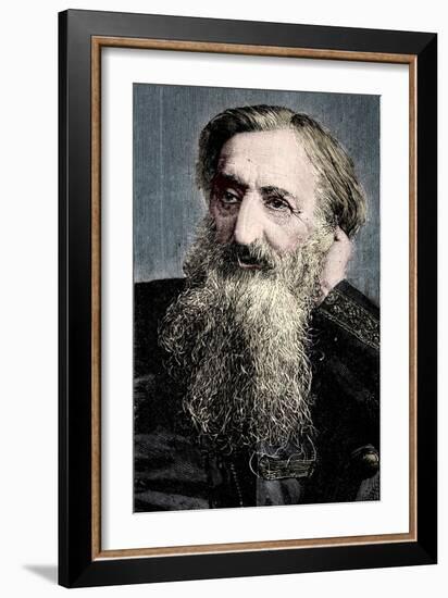 'General' William Booth, evangelical social worker and founder of the Salvation Army, 1894-Unknown-Framed Giclee Print