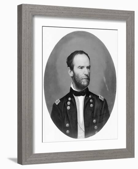 General William Sherman, c.1865-American School-Framed Giclee Print