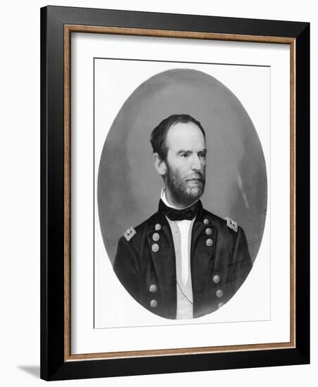 General William Sherman, c.1865-American School-Framed Giclee Print