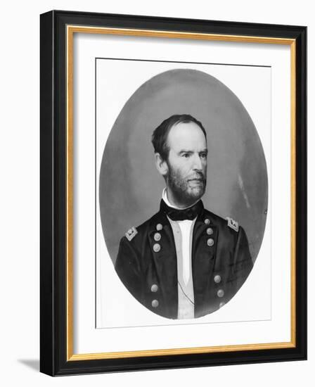General William Sherman, c.1865-American School-Framed Giclee Print