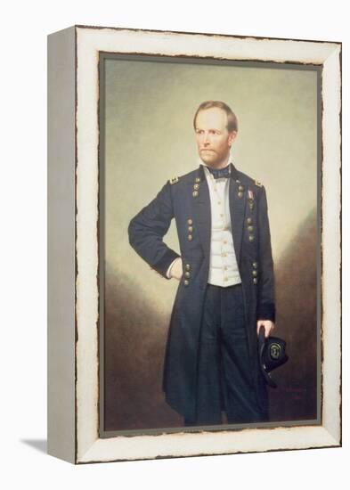 General William Sherman-George Peter Alexander Healy-Framed Premier Image Canvas