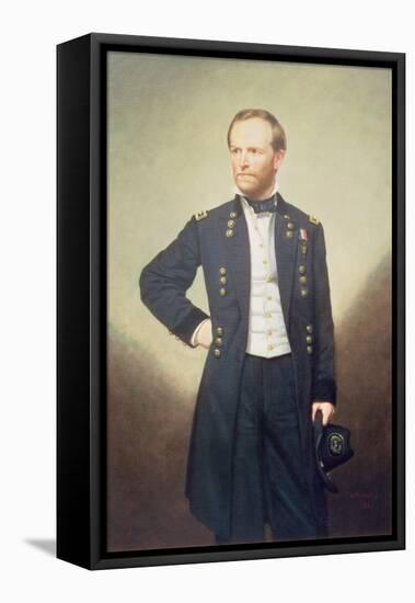 General William Sherman-George Peter Alexander Healy-Framed Premier Image Canvas
