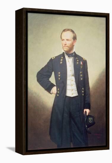 General William Sherman-George Peter Alexander Healy-Framed Premier Image Canvas