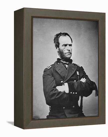 General William T. Sherman-Mathew Brady-Framed Premier Image Canvas