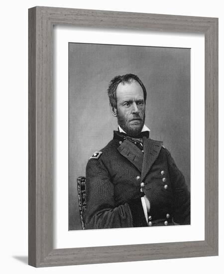 General William T. Sherman-null-Framed Giclee Print