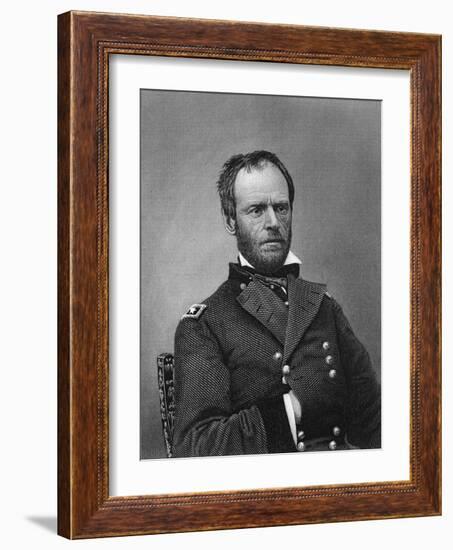 General William T. Sherman-null-Framed Giclee Print