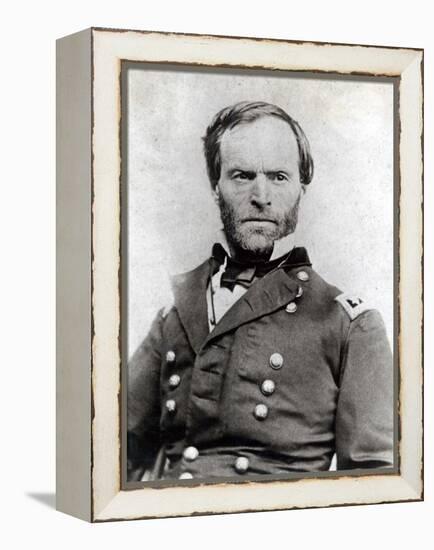 General William Tecumseh Sherman (1820-91)-null-Framed Premier Image Canvas