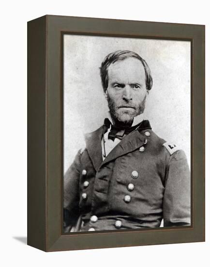 General William Tecumseh Sherman (1820-91)-null-Framed Premier Image Canvas