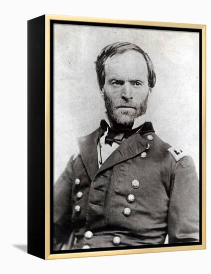 General William Tecumseh Sherman (1820-91)-null-Framed Premier Image Canvas